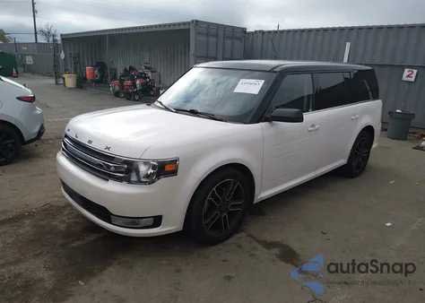 2014 Ford Flex Sel from USA, damaged, VIN 2FMGK5C83EBD02844